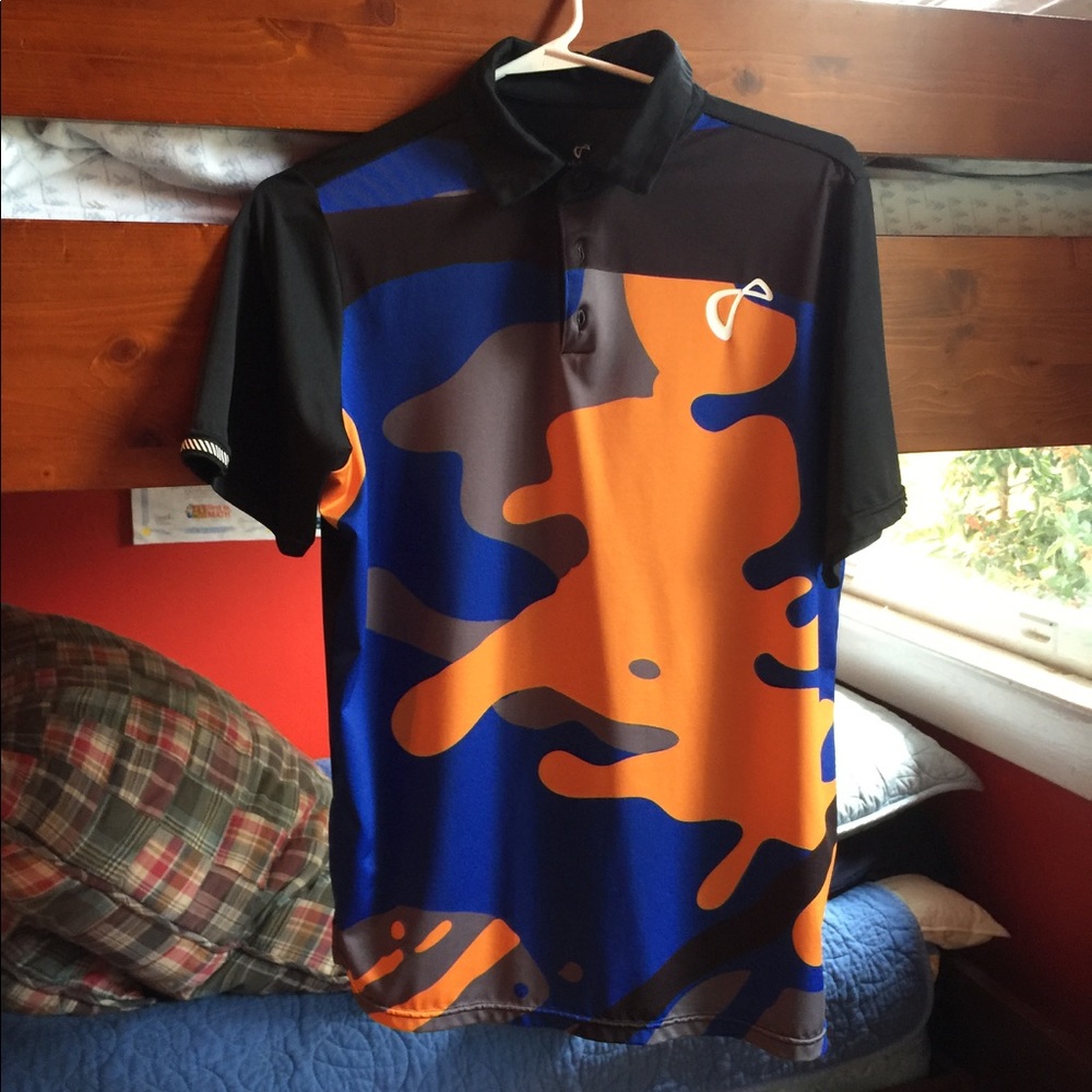 Athletic DNA polo tennis shirt